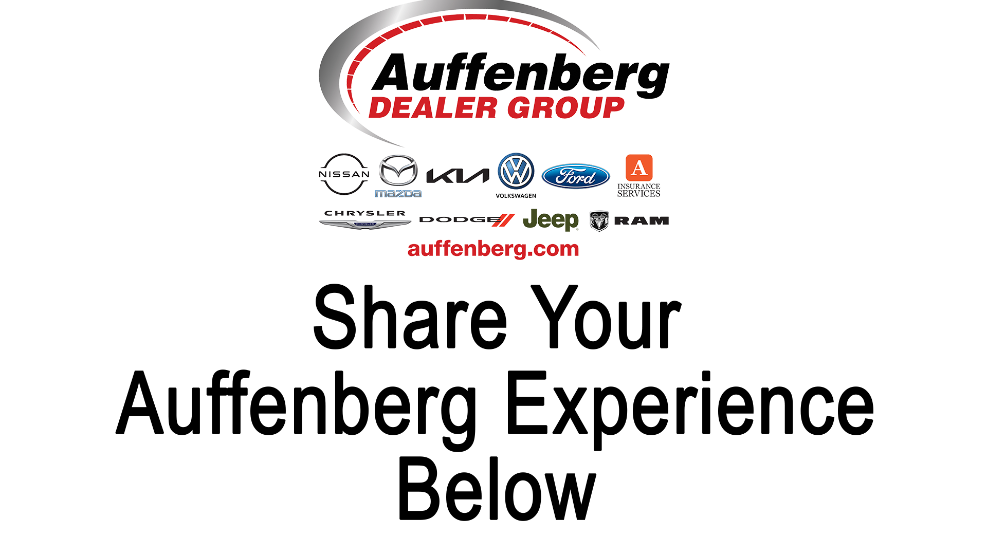Auffenberg Dealer Group — Nissan, Mazda, Kia, Volkswagen, Ford, Chrysler, Dodge, Jeep, Ram